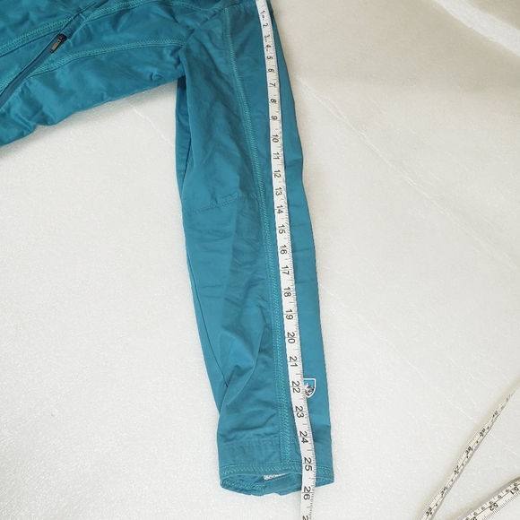 KUHL Women's Medium Lena Hooded Trench Coat Full Zip/Snap Outdoors Hiking Camp - Picture 9 of 13